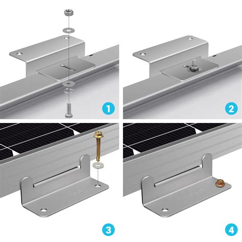 solar panel z mounting brackets